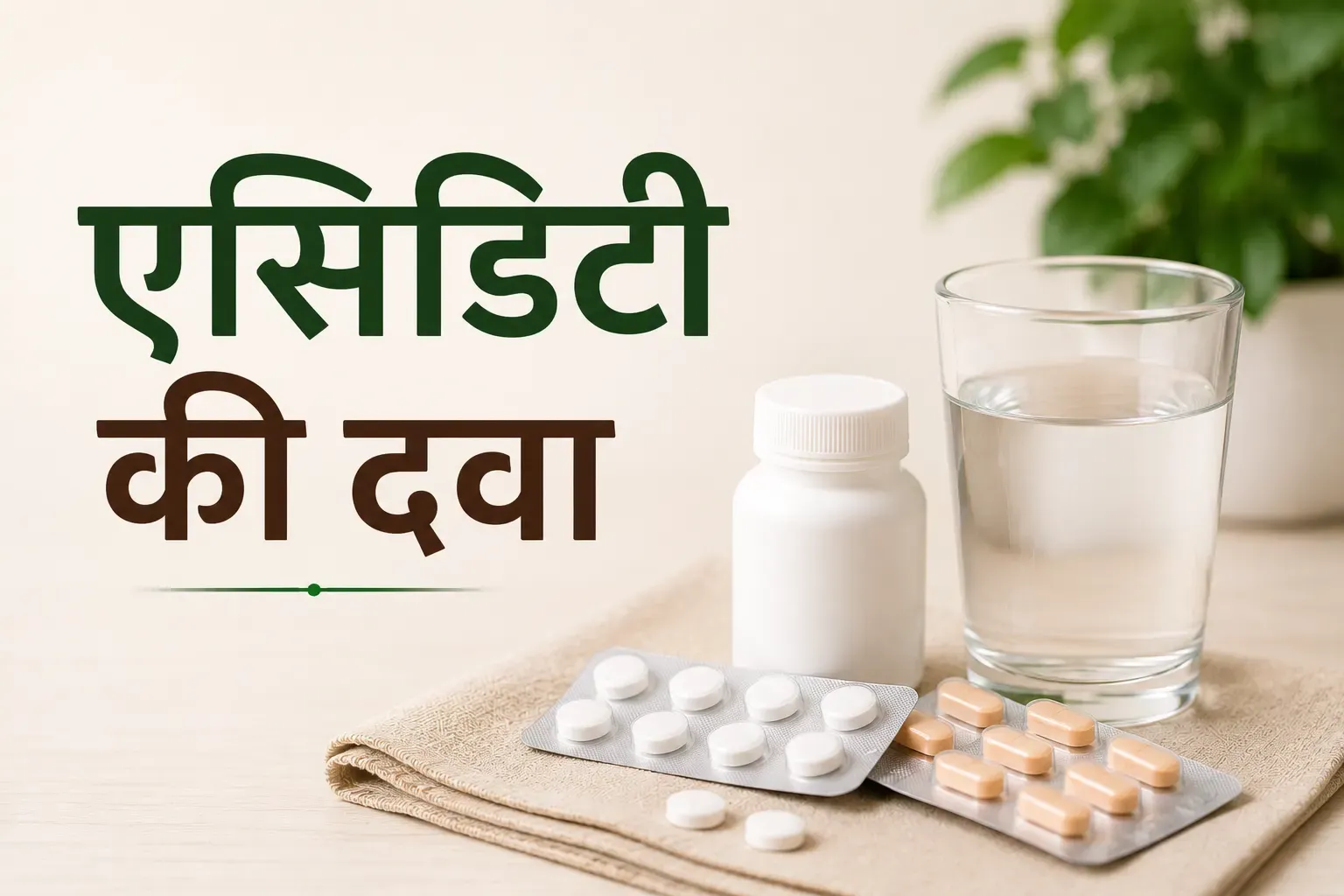 एसिडिटी की दवा: सम्पूर्ण गाइड | कैसे काम करती है, फायदे और सही उपयोग