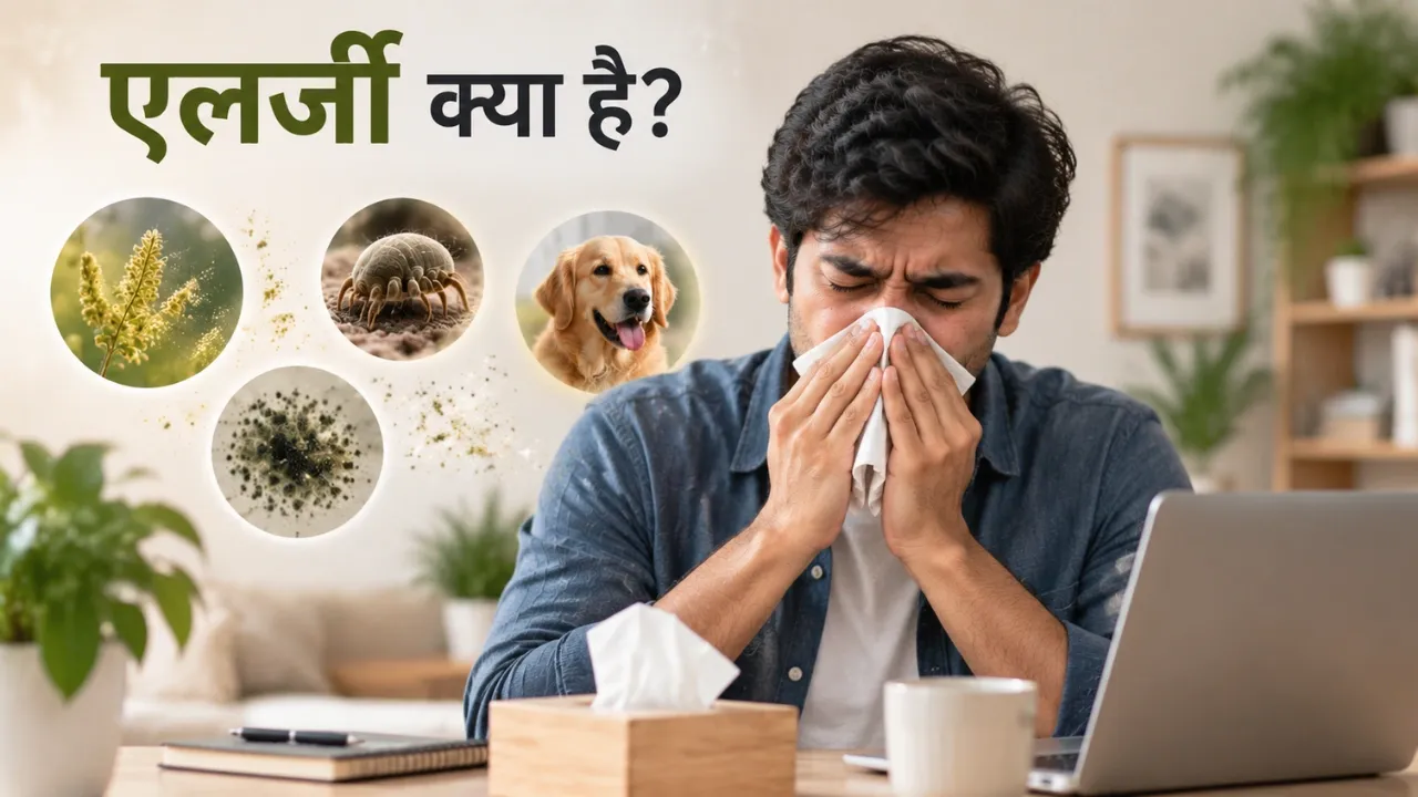 Allergy meaning in hindi