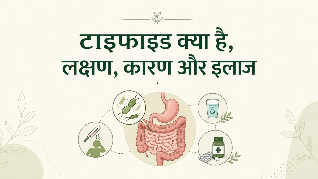 टाइफाइड क्या है: लक्षण, कारण और इलाज