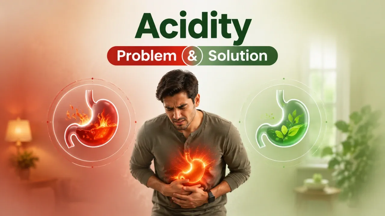 acidity problem solution