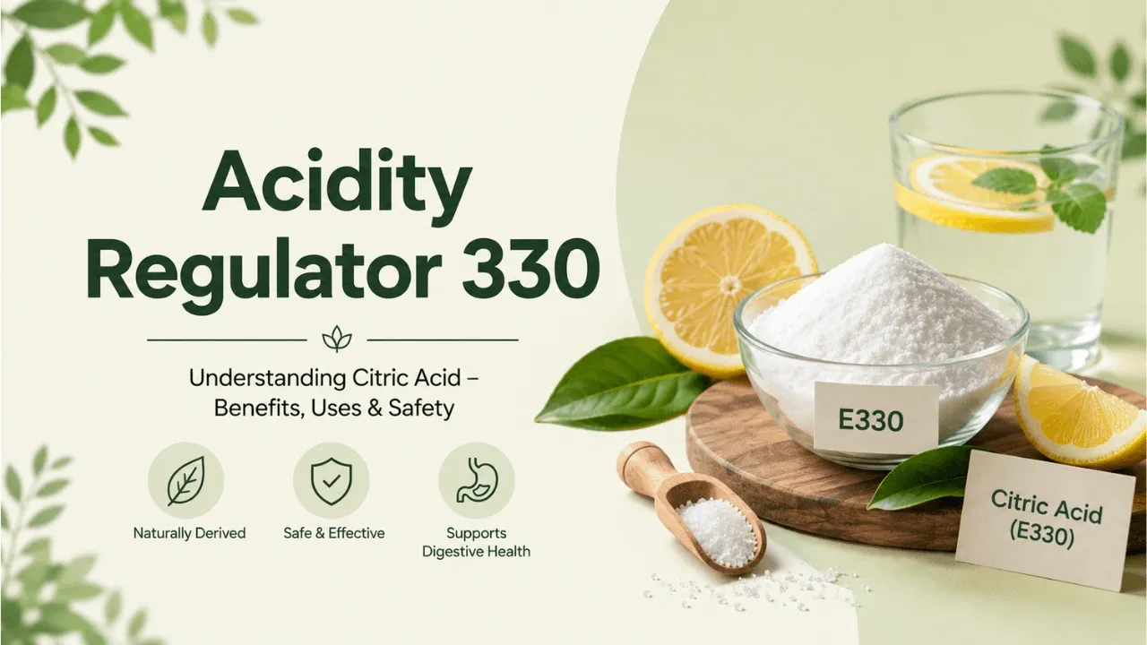 Acidity Regulator 330 (INS 330): Uses, Safety & Side Effects