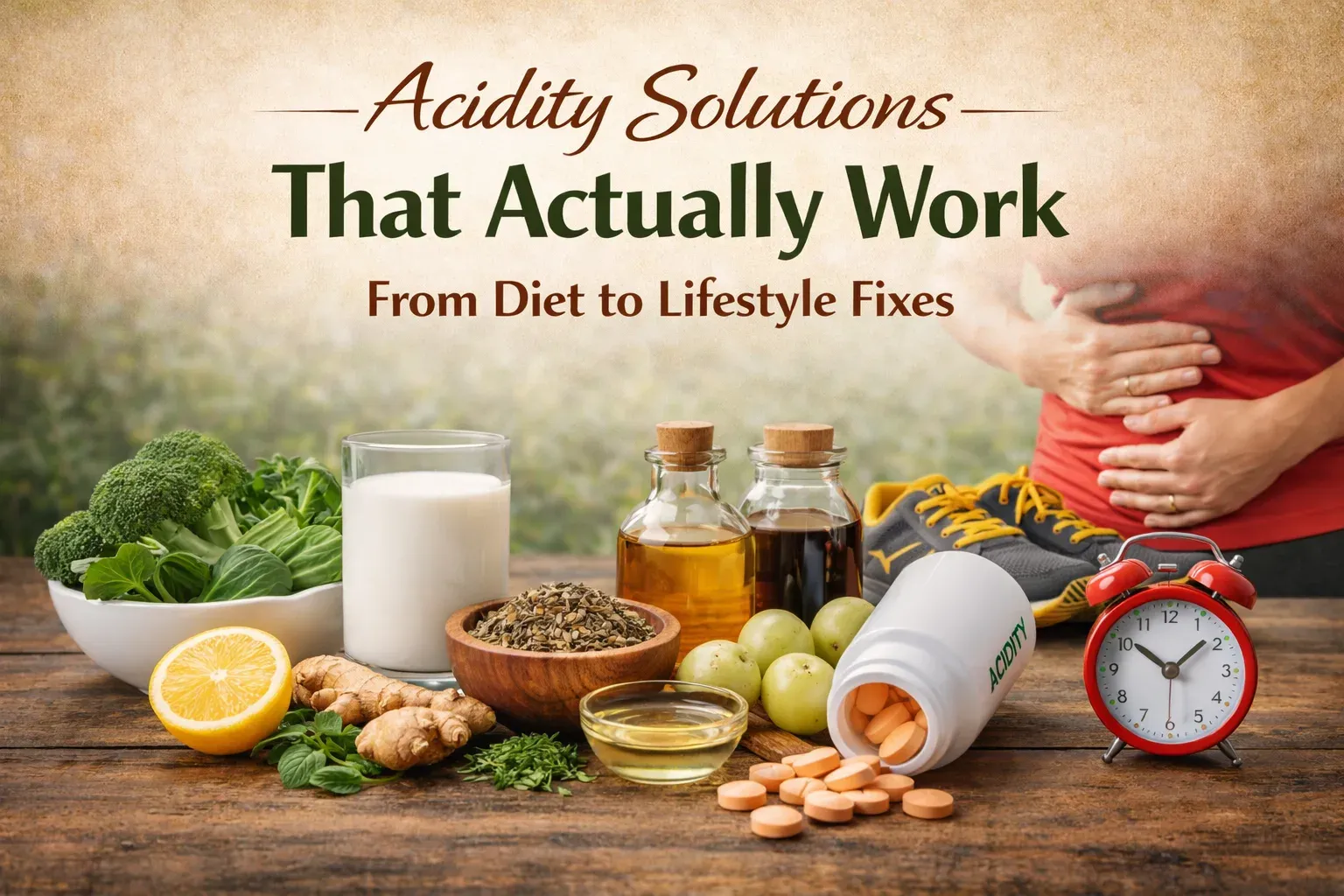 Acidity Problem Solution: Home Remedies, Daily Routine & Red Flags