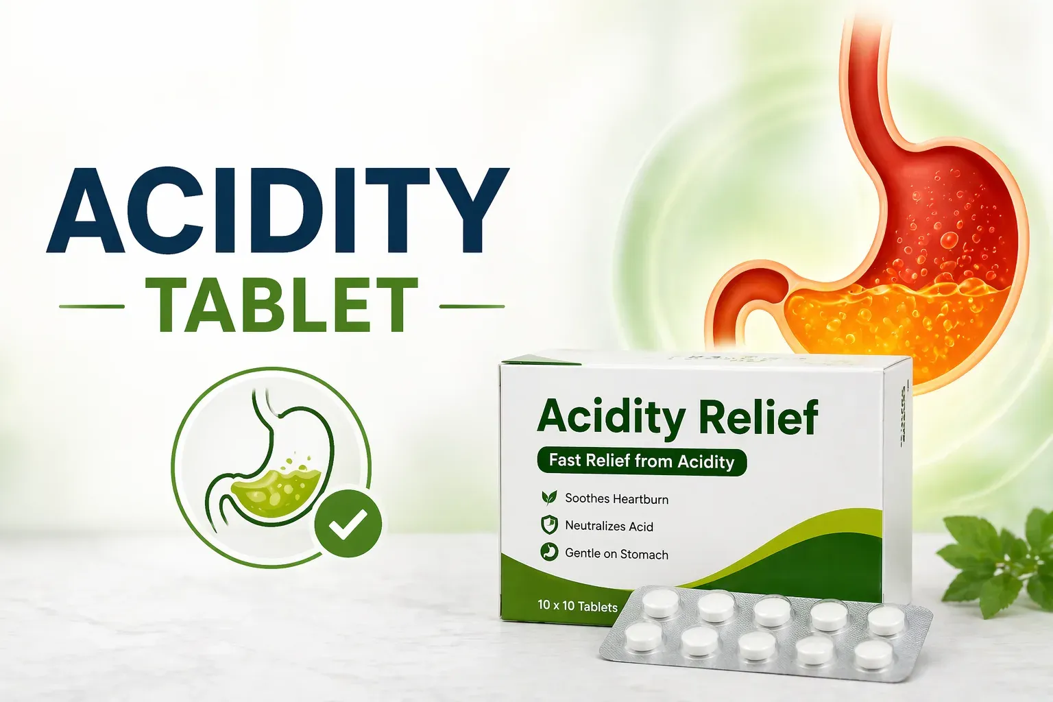 Acidity Tablets Guide: What Works Fast & What Actually Lasts
