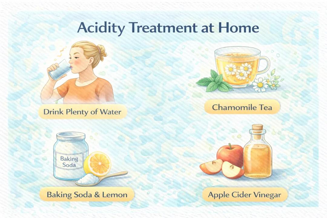 acidity treatment at home