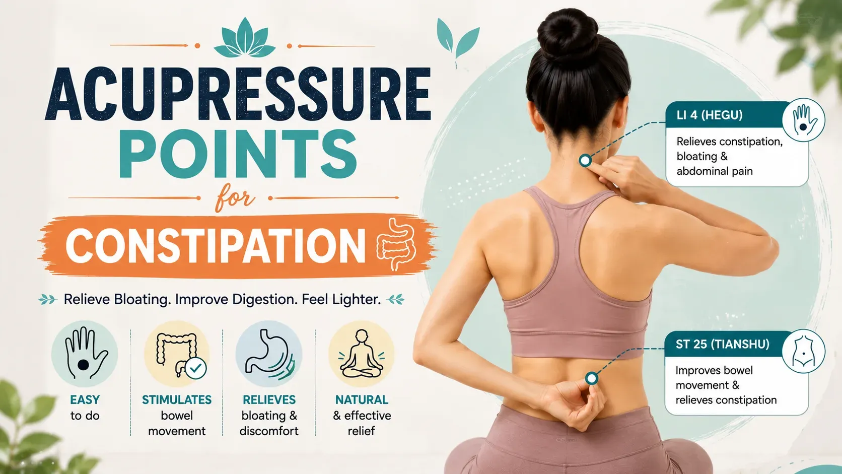 acupressure points for constipation