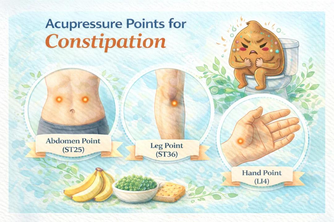 acupressure points for constipation