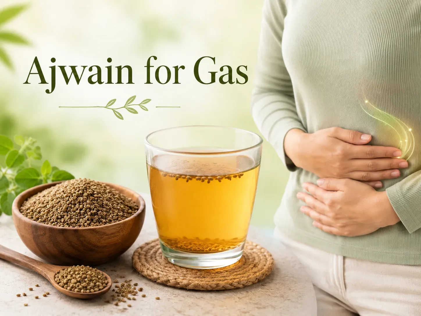 Ajwain for gas