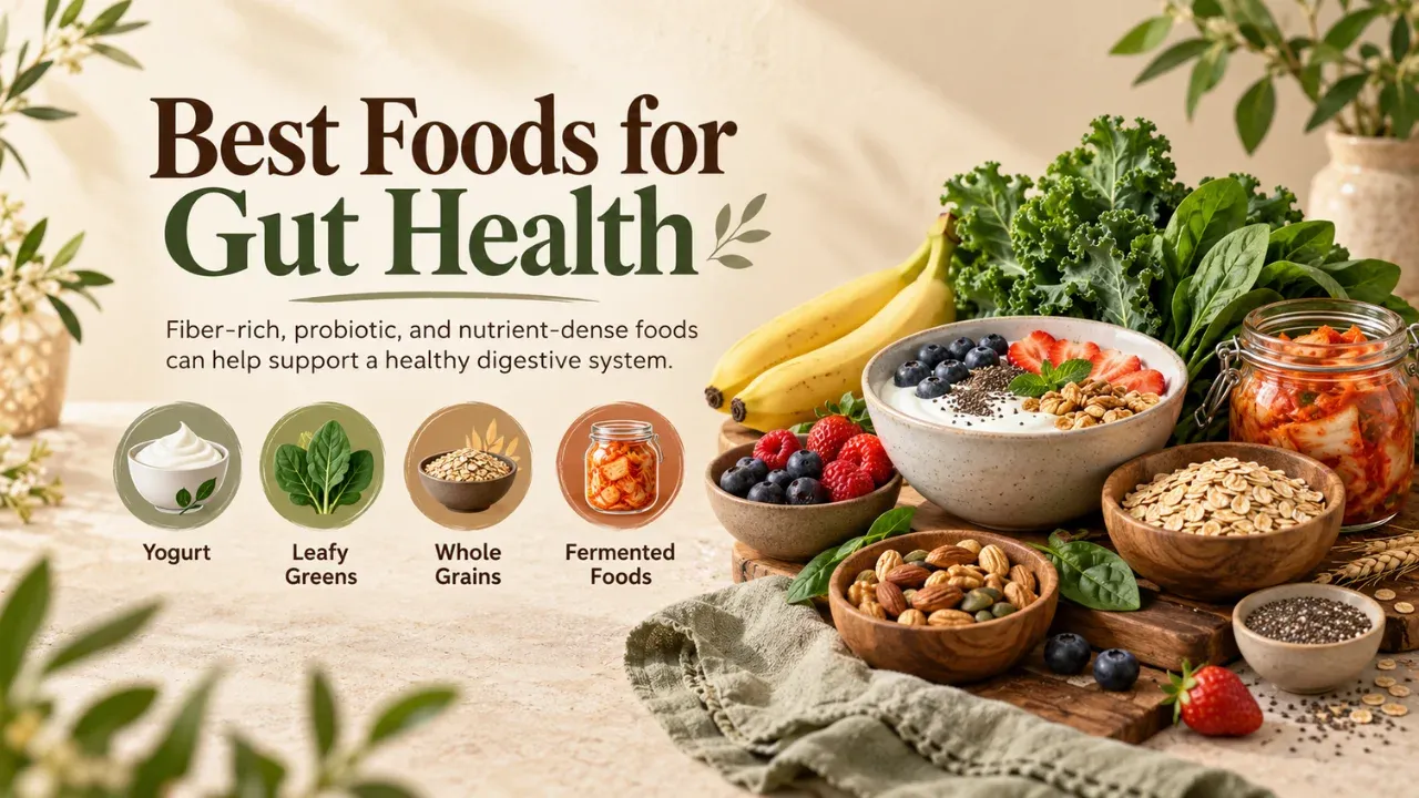 Best Foods for Gut Health: Top Foods & Diet Tips