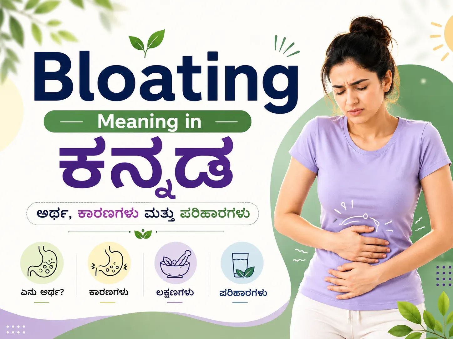 Bloating Meaning in Kannada