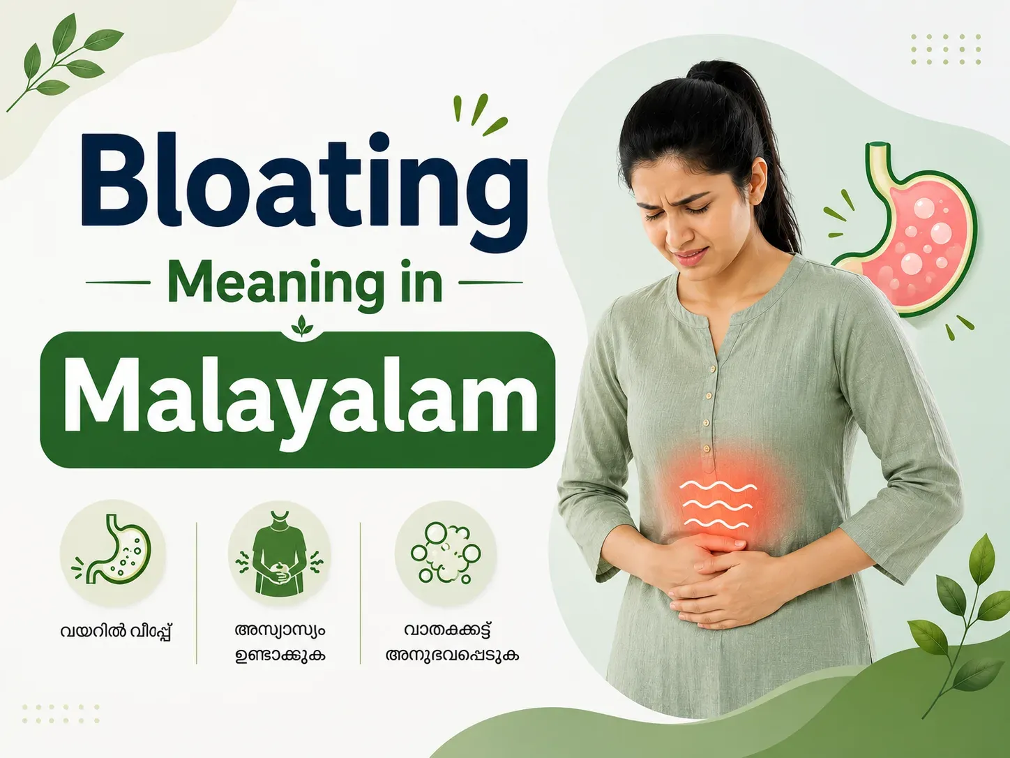 Bloating Meaning in Malyalam