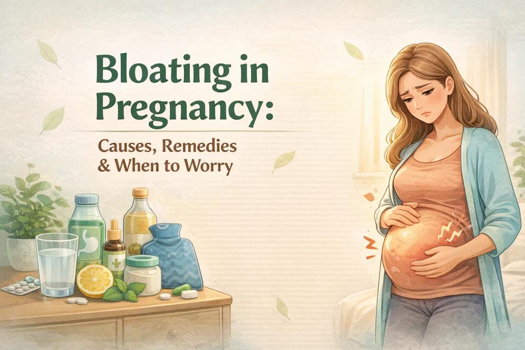 bloating in pregnancy