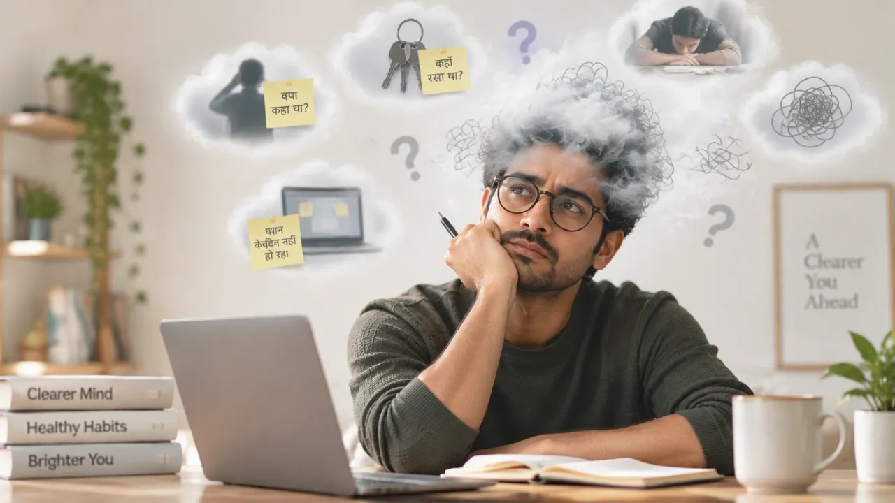 Brain Fog Symptoms in Hindi