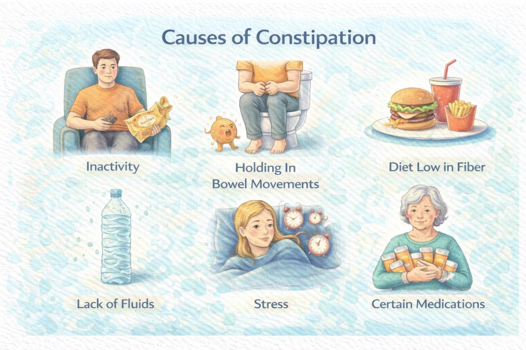 Causes of Constipation