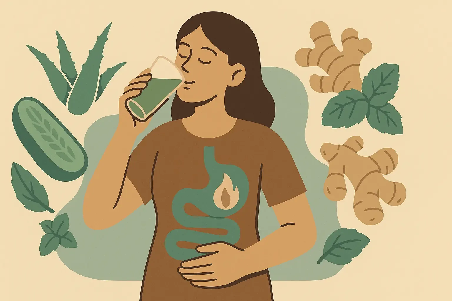 Which Juice Is Good for Gastric Problem — Ginger, Aloe, Amla & More