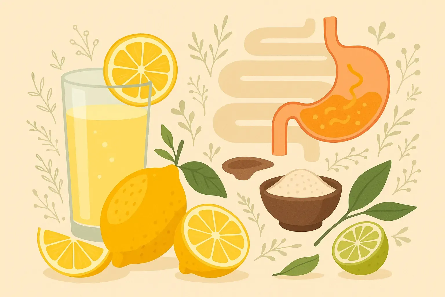 Is lemon good for gastric problem