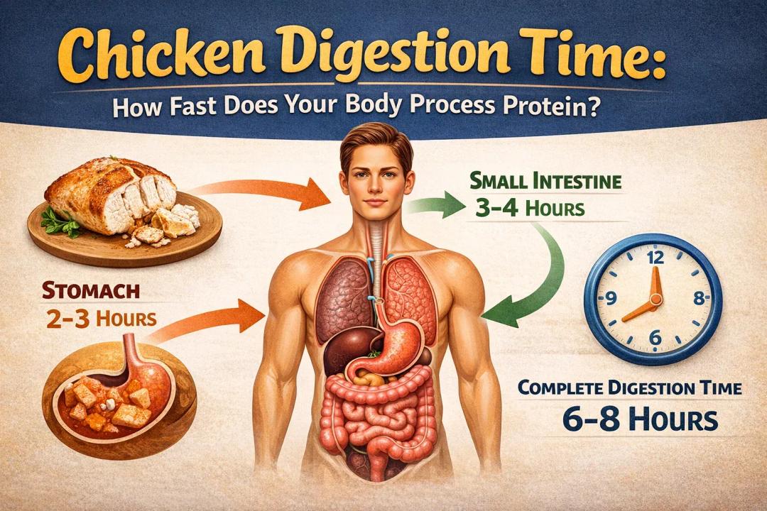Chicken digestion time