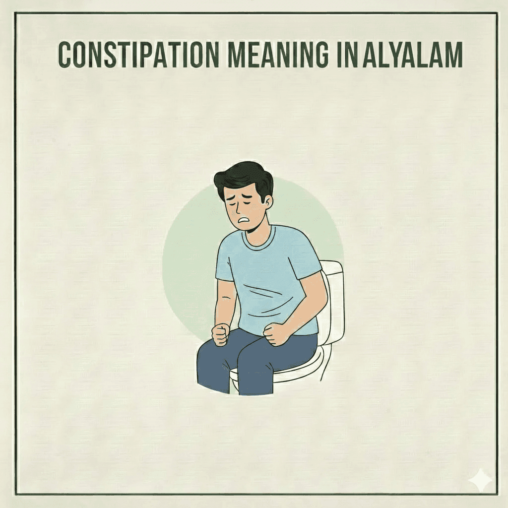 Constipation Meaning in Malyalam