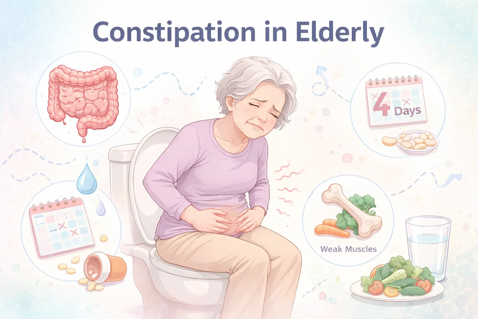 Constipation in Elderly: Causes, Treatment & Best Practices