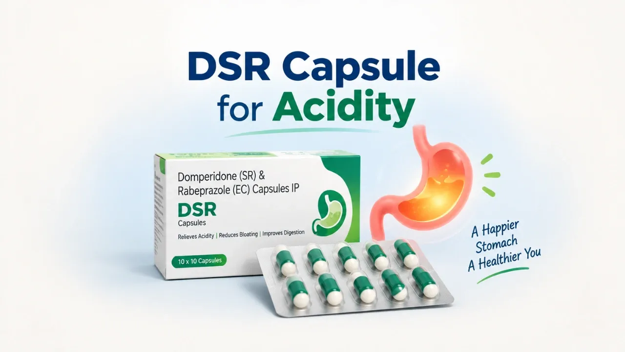DSR capsule for acidity