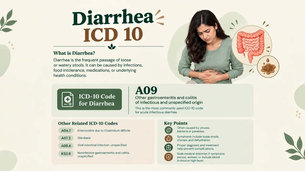 diarrhea icd 10