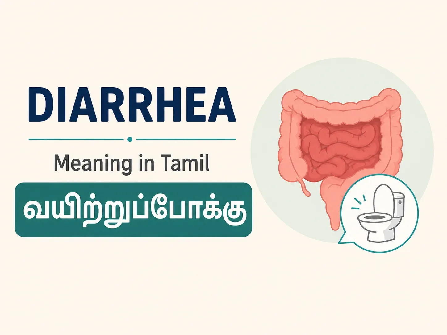 What Does Diarrhea Mean in Tamil? Symptoms, Causes & Relief