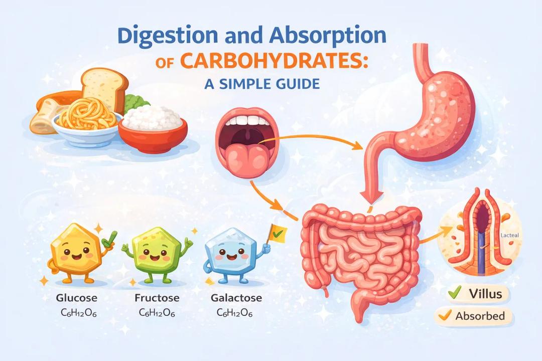 digestion and absorption of carbohydrates