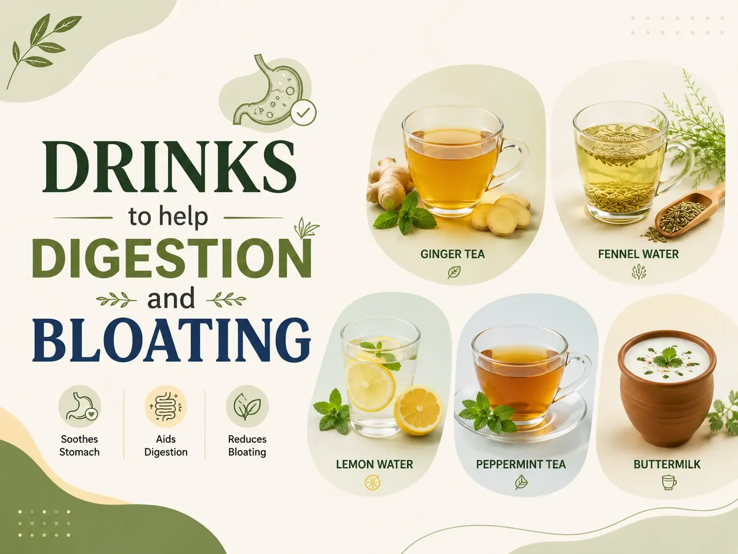 Drinks to Help Digestion and Bloating: Complete Guide