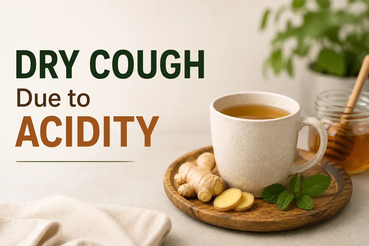 Dry Cough Due to Acidity: Causes, Symptoms and Safe Relief