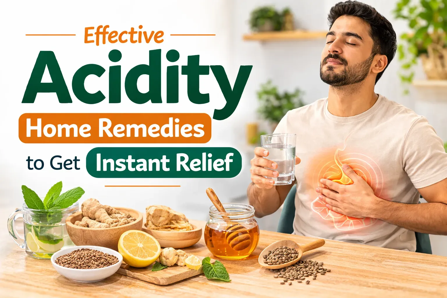 Acidity Home Remedies