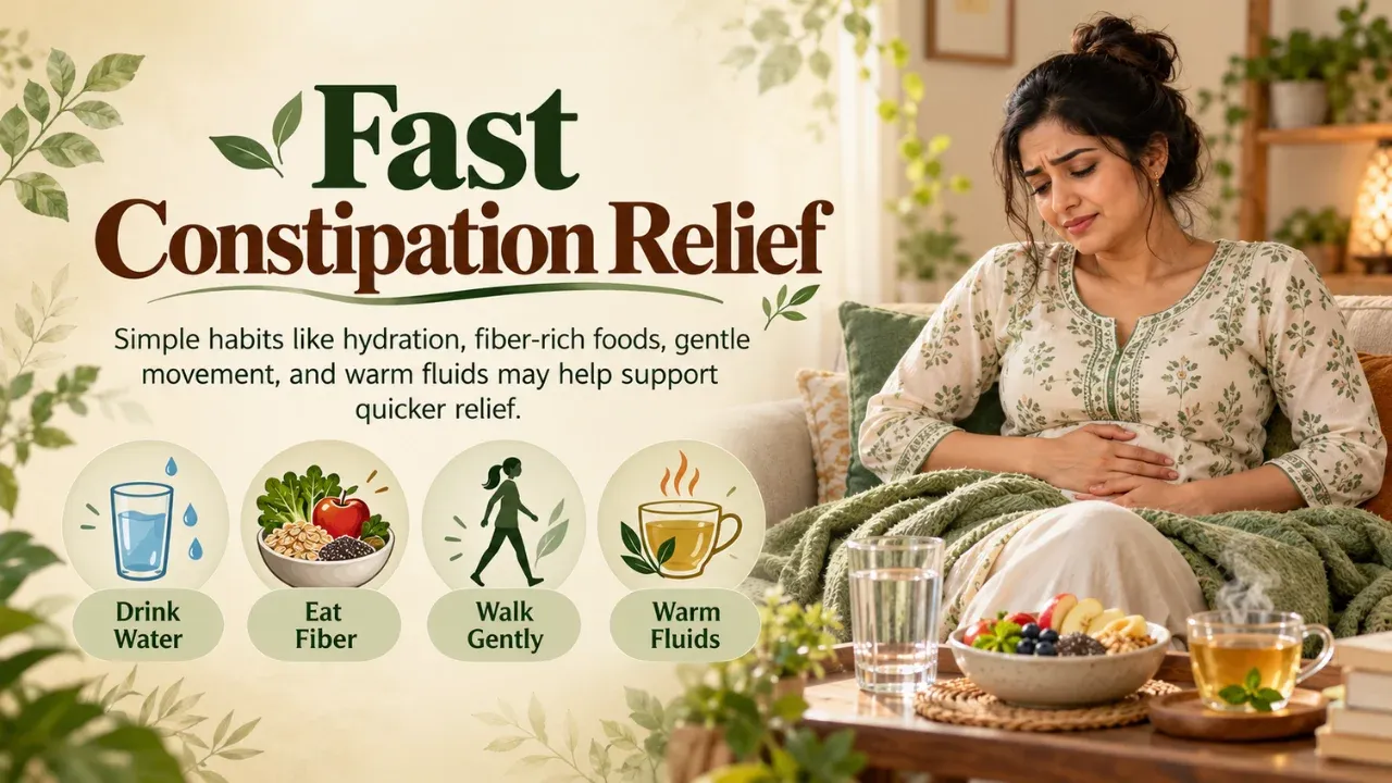 Fast Constipation Relief