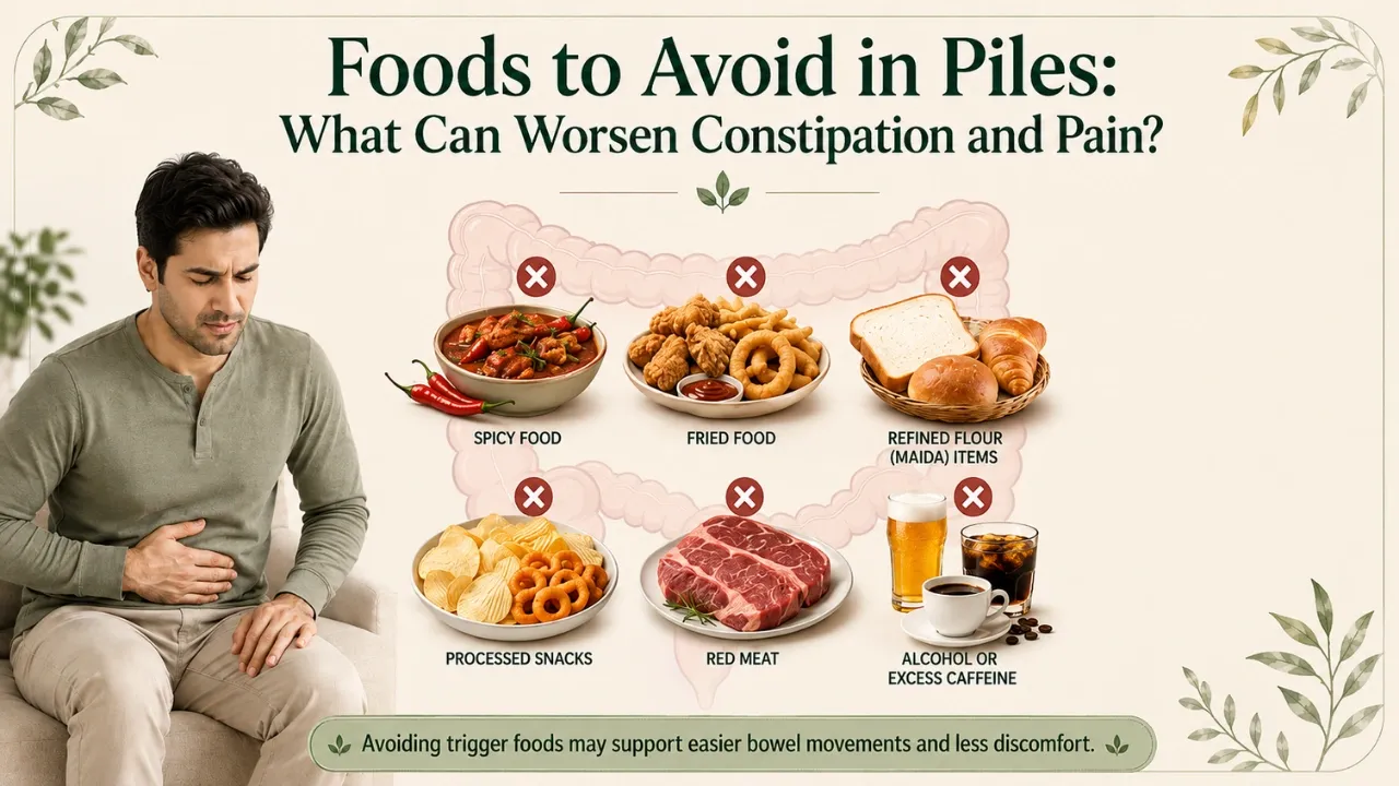 Foods to Avoid in Piles What Can Worsen Constipation and Pain