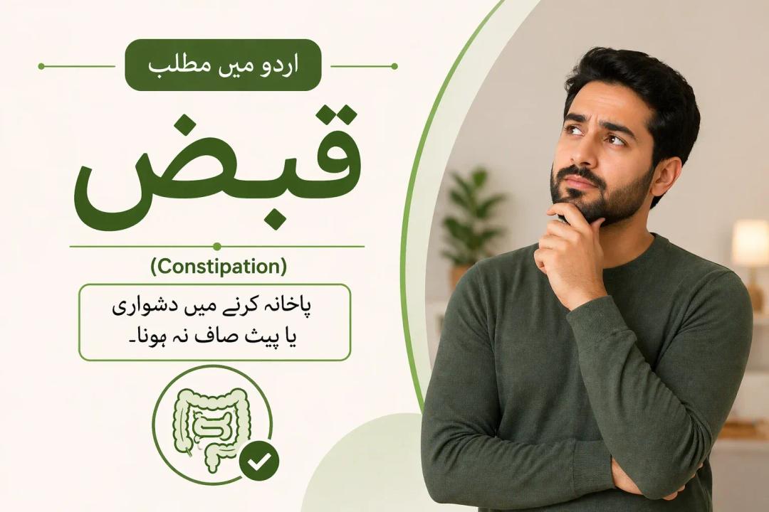 constipation meaning in urdu
