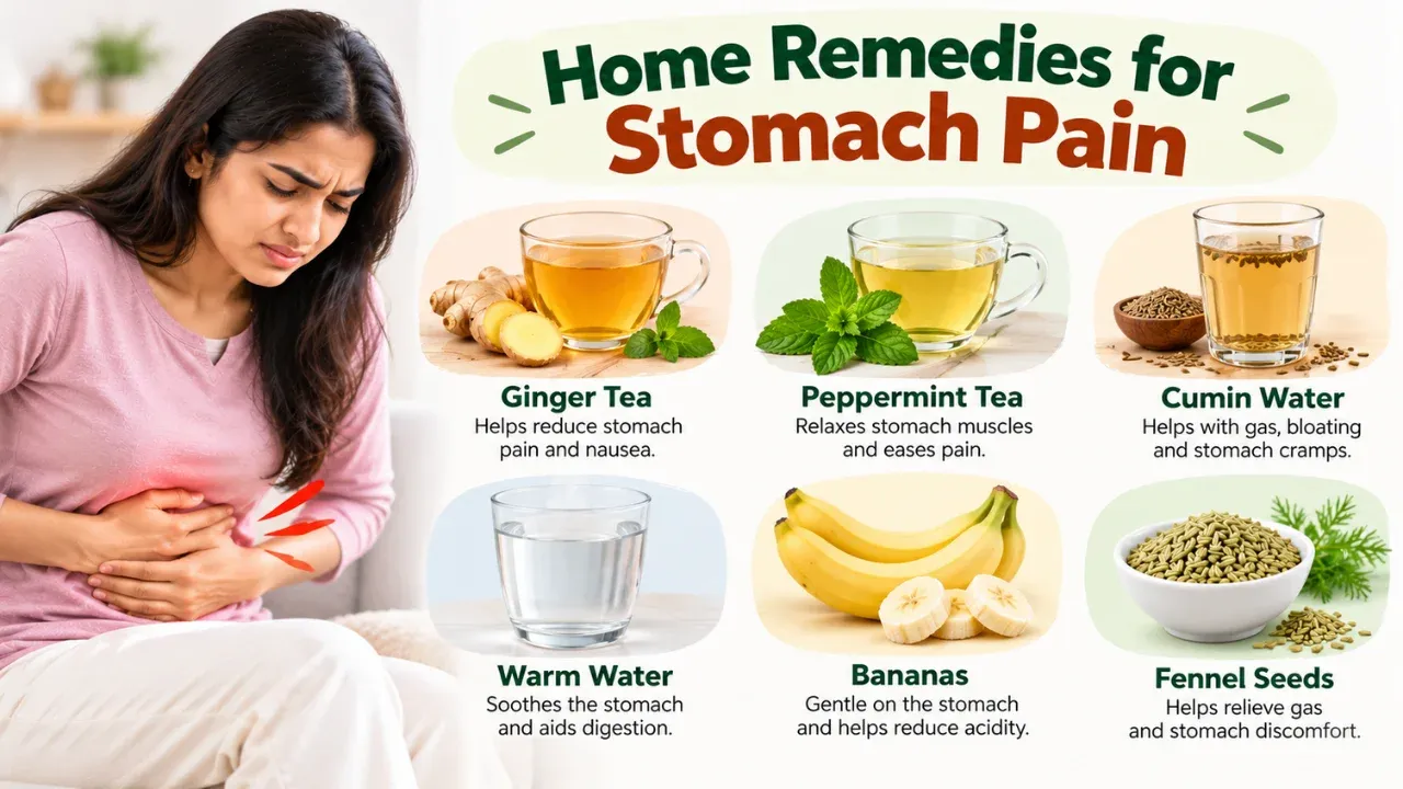 Home Remedies for Stomach Pain