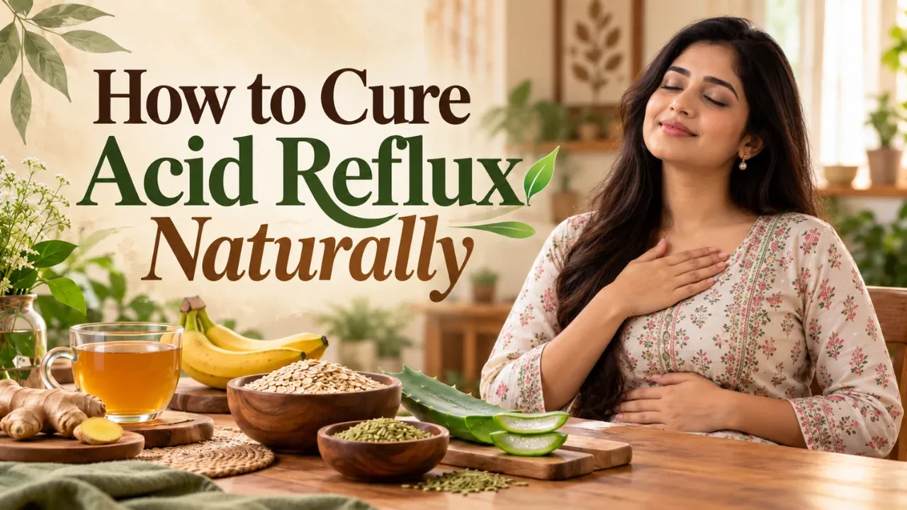 How to Cure Acid Reflux Naturally: Remedies & Lifestyle Tips