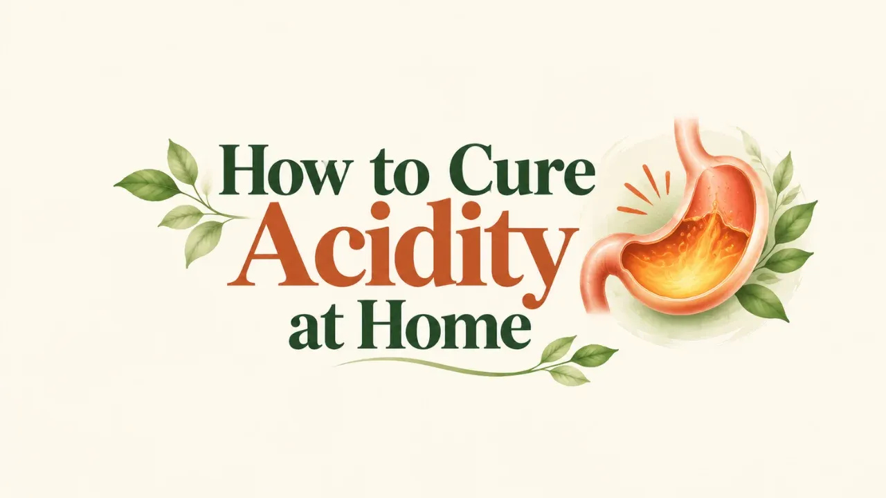 How to Cure Acidity at Home: A Complete Step-by-Step Guide