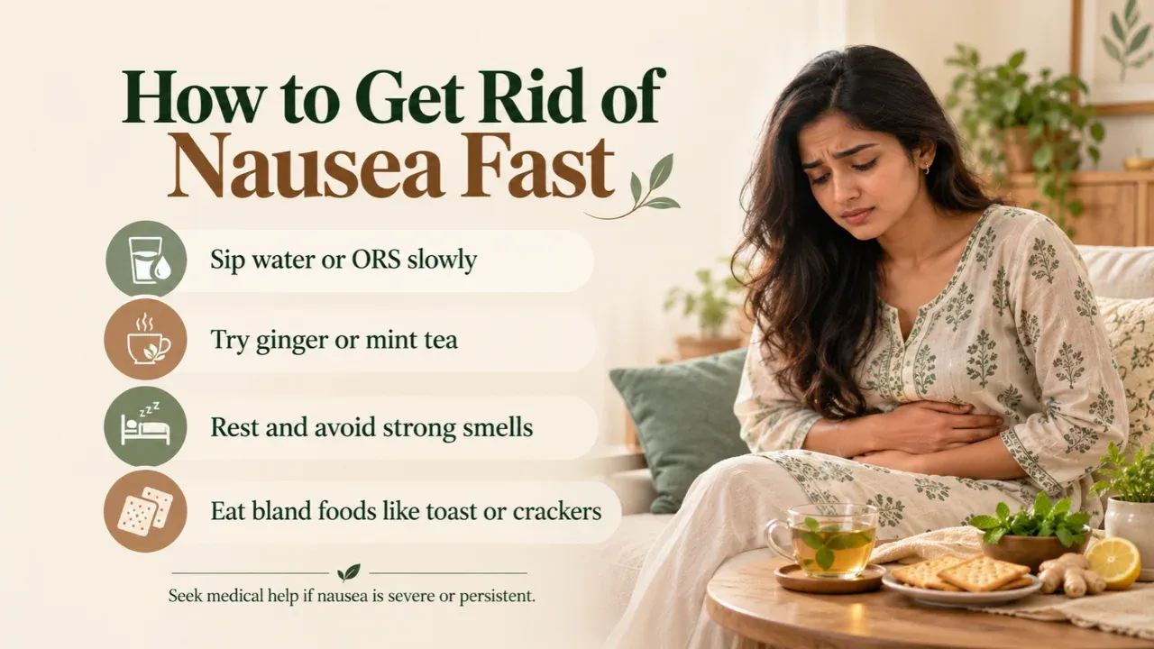 How to Get Rid of Nausea Fast