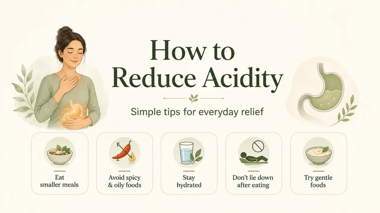 How to Reduce Acidity