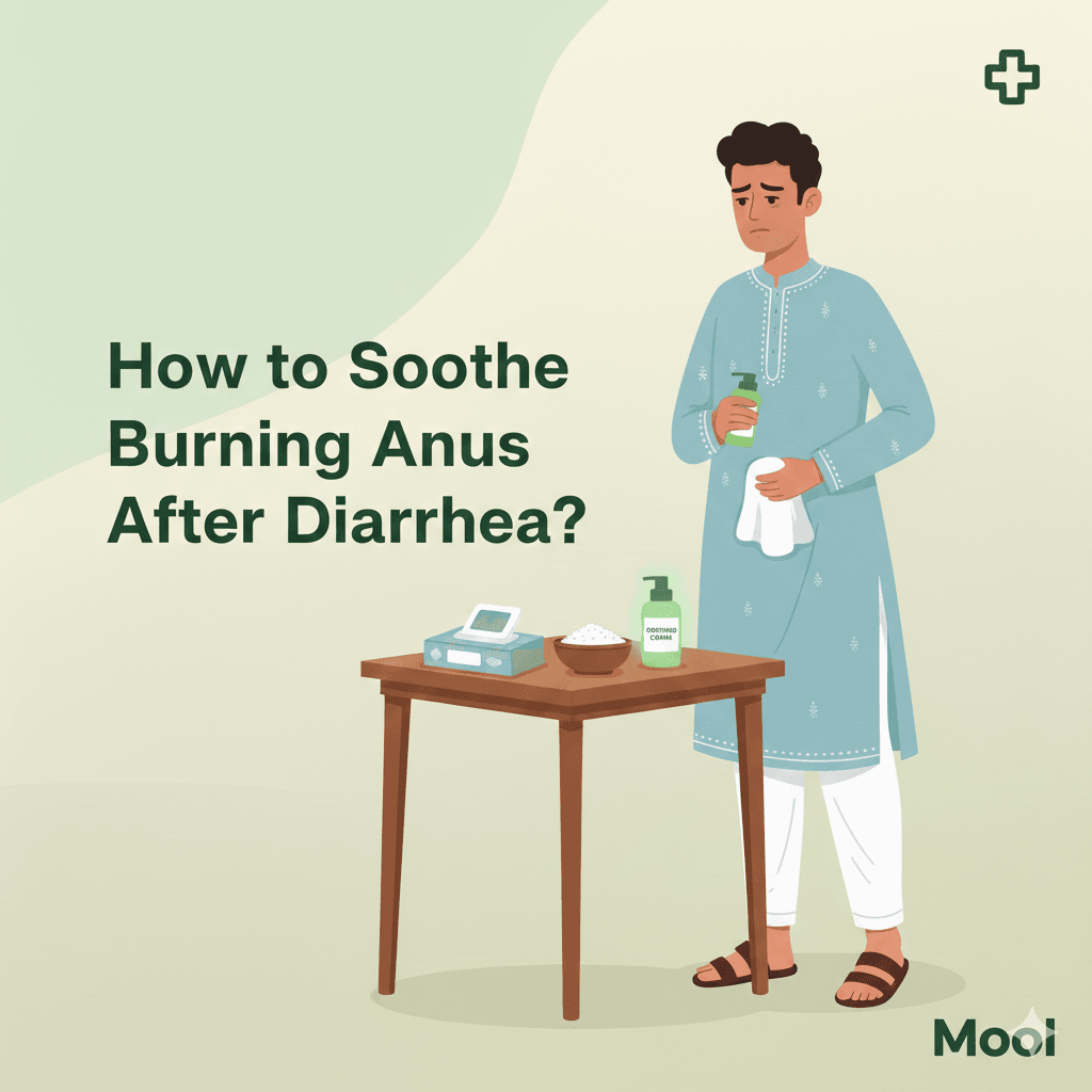 How to Soothe Burning Anus After Diarrhea?