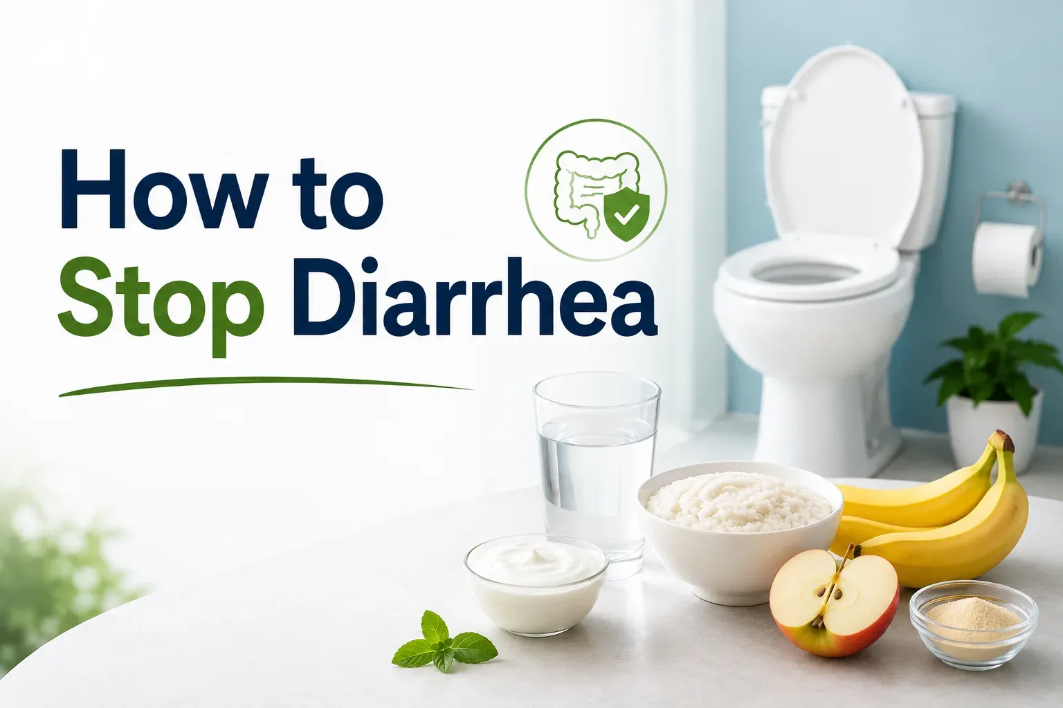 How to Stop Diarrhea