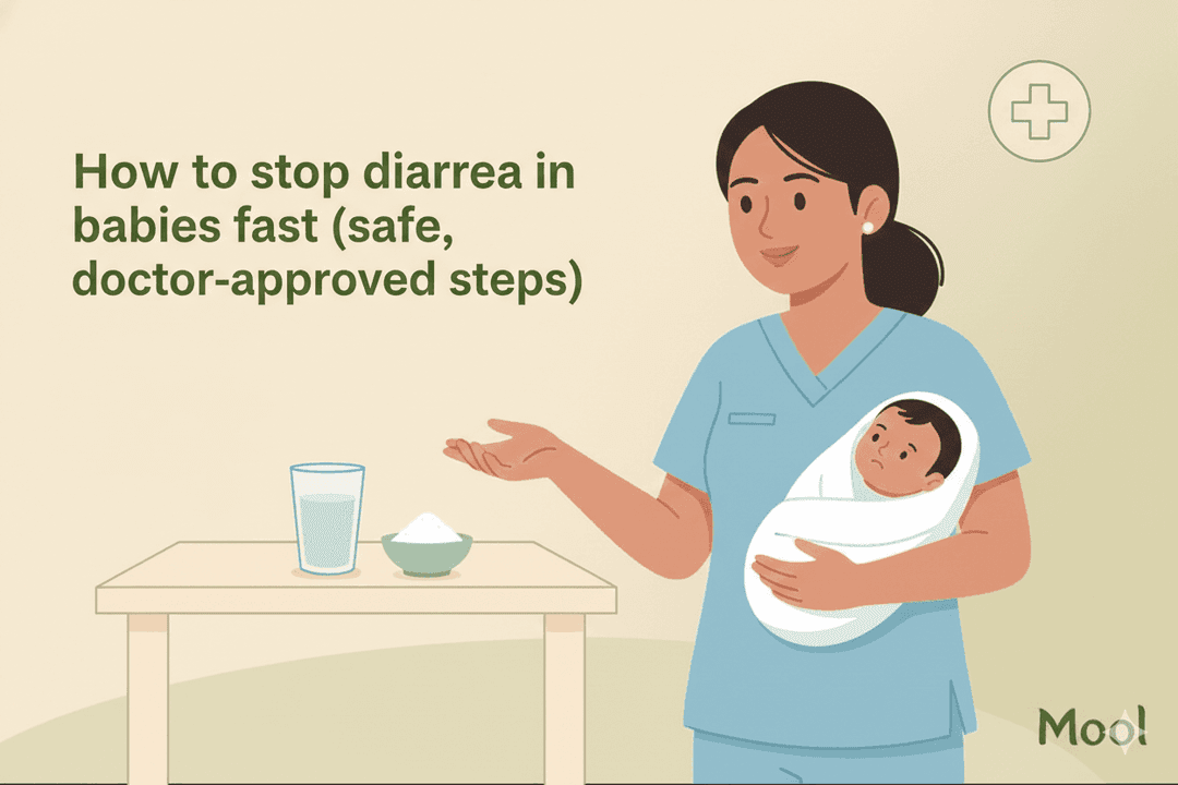 How to Stop Diarrhea in Babies Fast