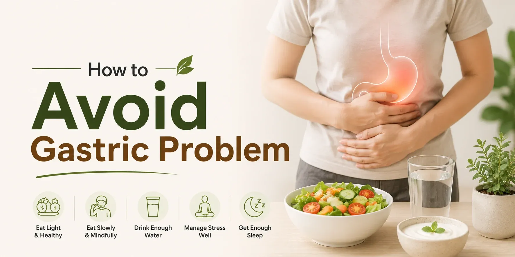 How to avoid gastric problem