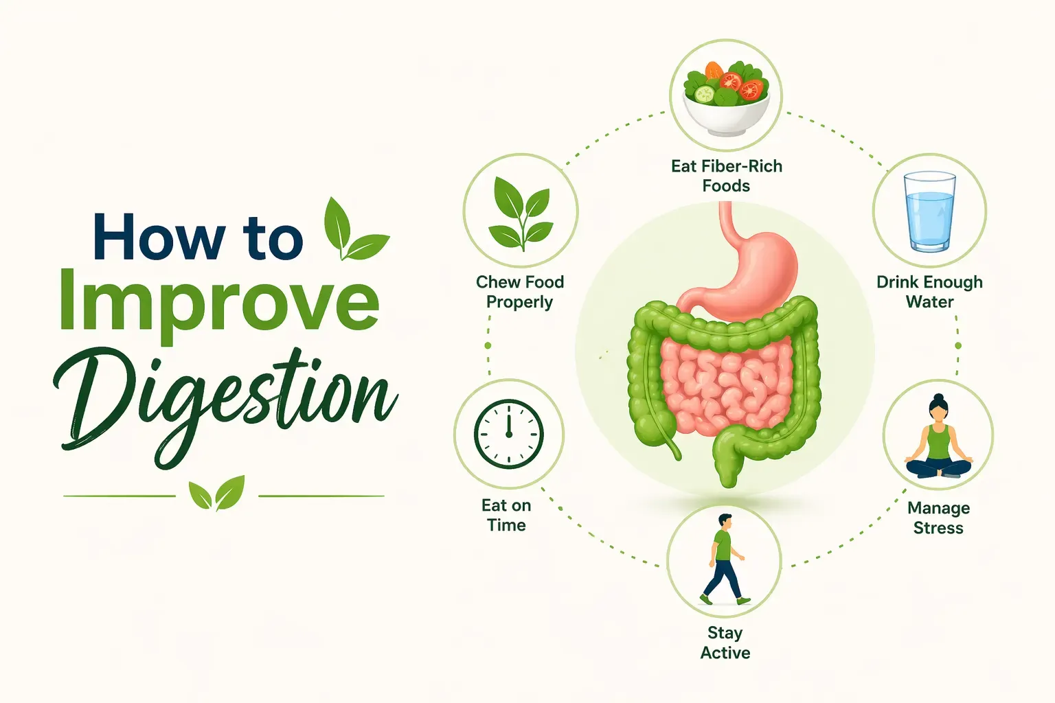 Struggling With Digestion? Fix It Naturally With These Daily Habits