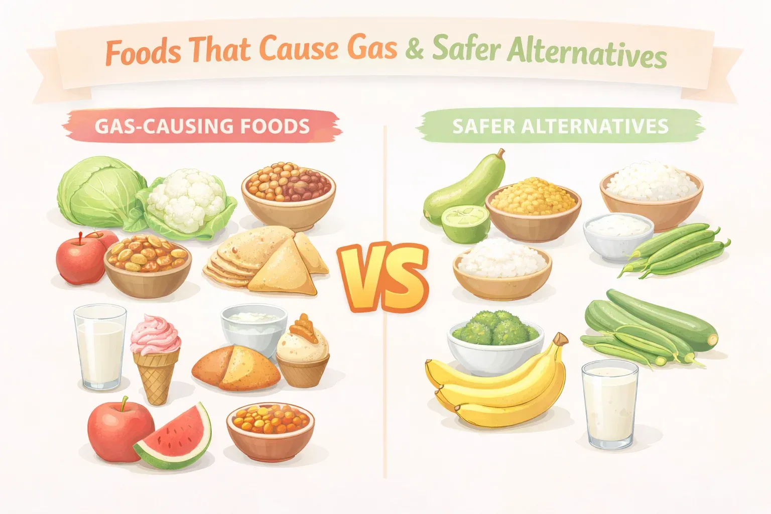 Indian Foods That Cause Bloating: Triggers, Swaps & Relief Tips