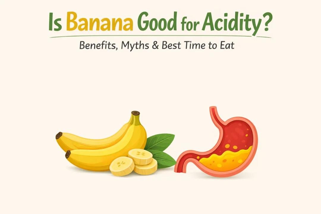 is banana good for acidity