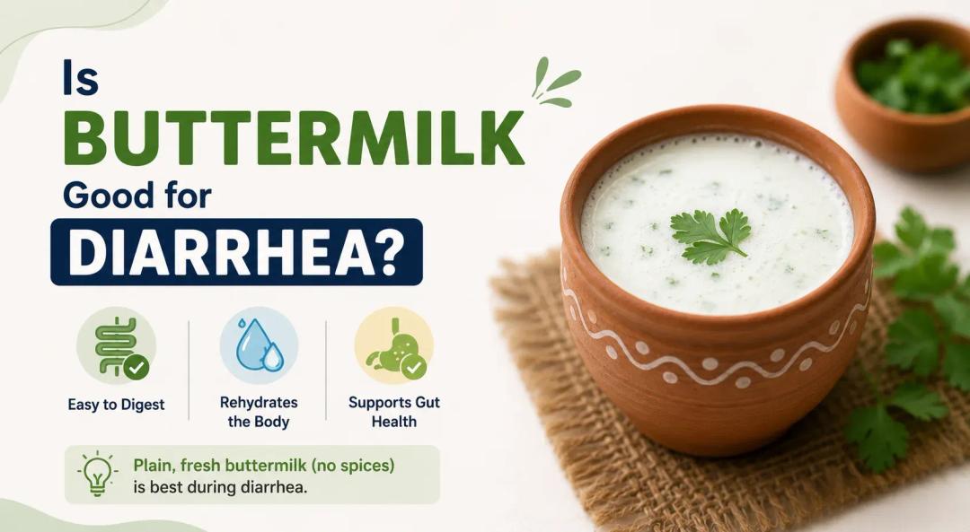 Is Buttermilk Good for Diarrhea