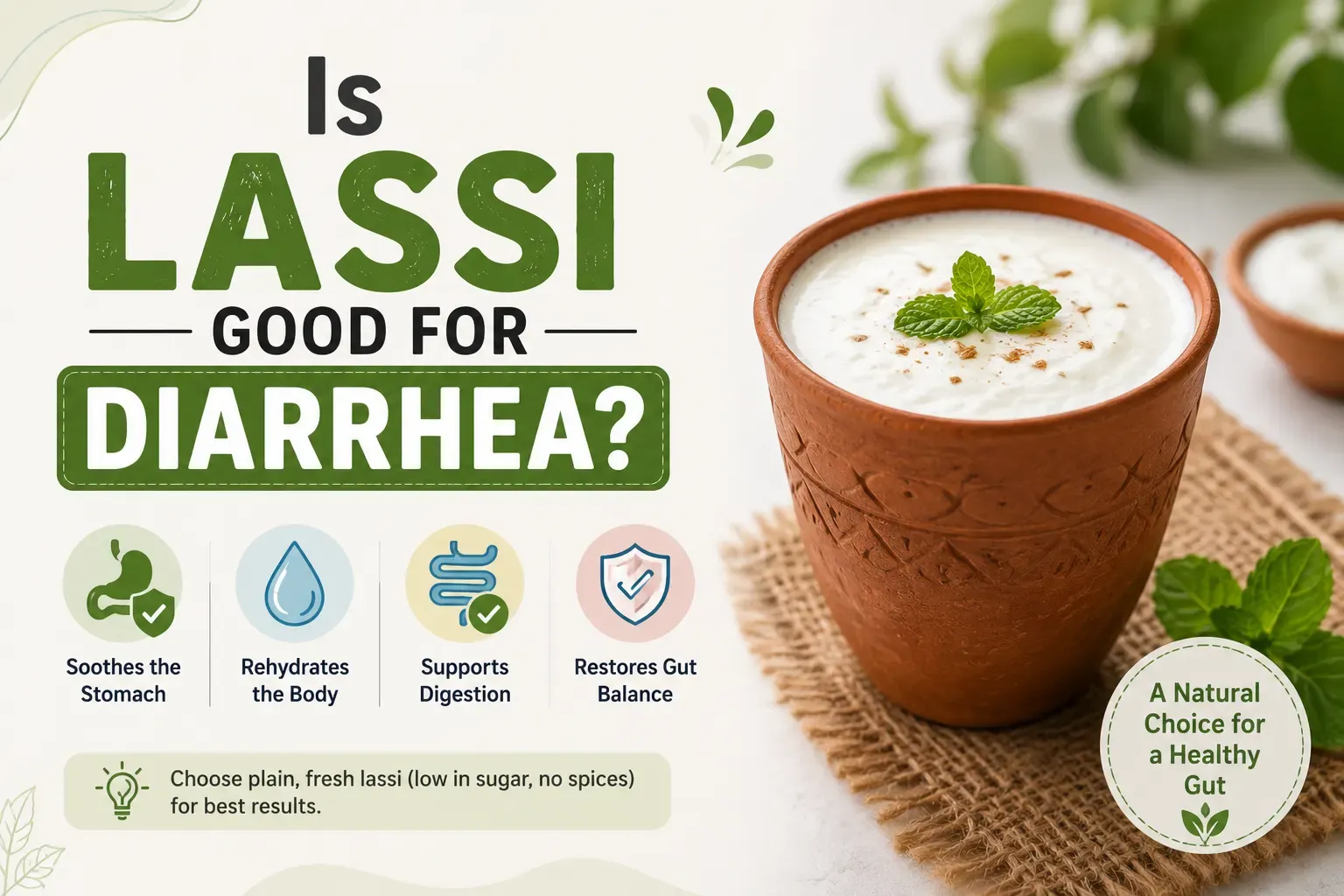 Is Lassi Good for Diarrhea? Benefits, Risks & Best Ways to Drink