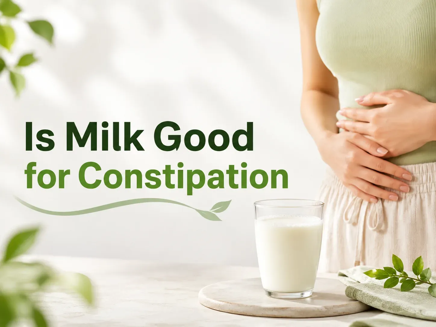 Is Milk Good For Constipation