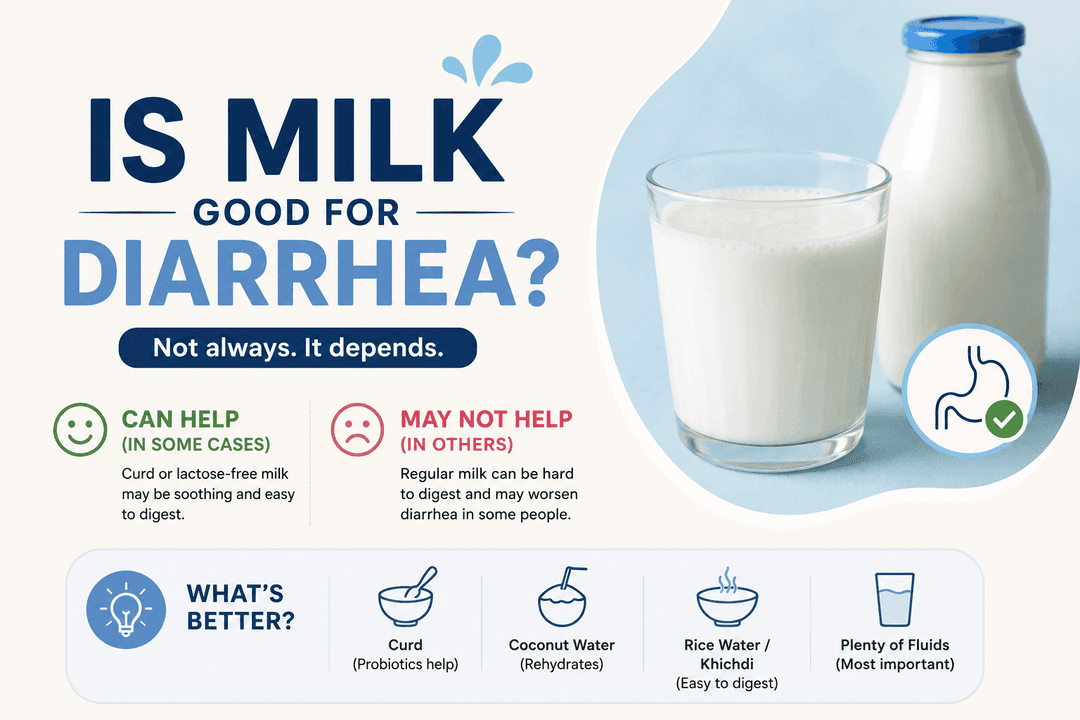 Is Milk Good for Diarrhea