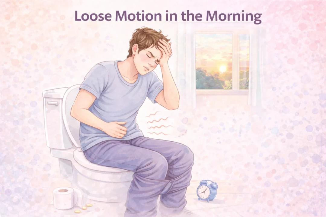 loose motion in the morning
