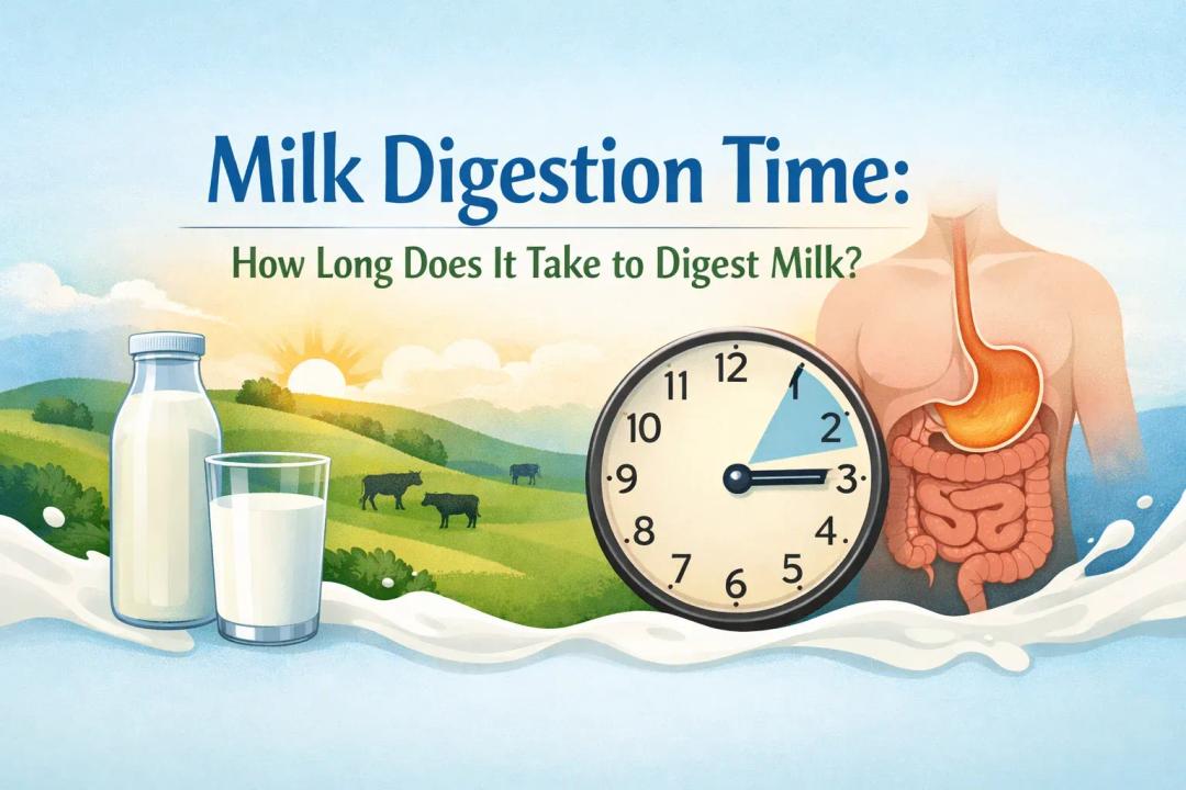 milk digestion time